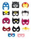 Kids Superhero Mask Sets School Activities Birthday parties Halloween Dress up Party Theme Party Cosplays